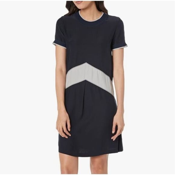 rag & bone Dresses & Skirts - Rag & Bone Hannah Chevron Silk Dress